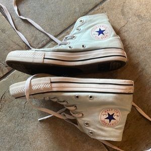 Converse light mint color